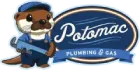 Plumber mascot with wrench