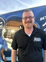 Chris, lead plumbing technician